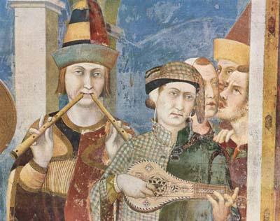Simone Martini St Martin is dubbed a Knight (mk08) oil painting picture